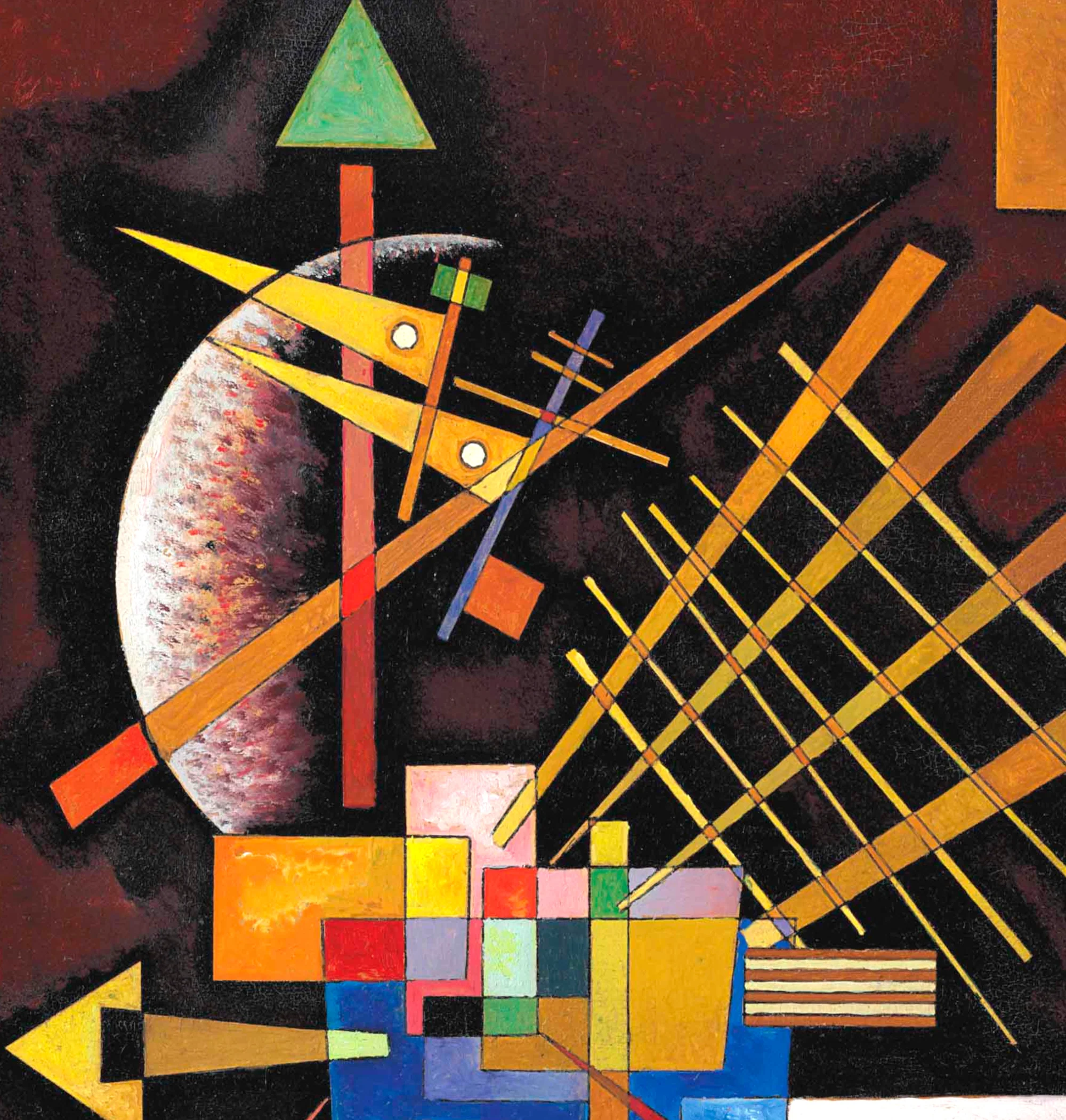 Wassily Kandinsky - Oben und Links