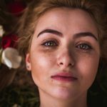 Eyes looking in distance