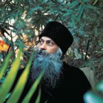 Osho in garden