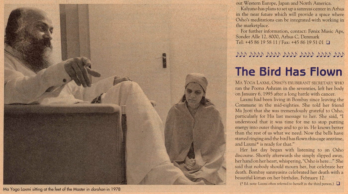 Article in OTI March 1995, page 8