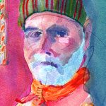 Rashid self-portrait