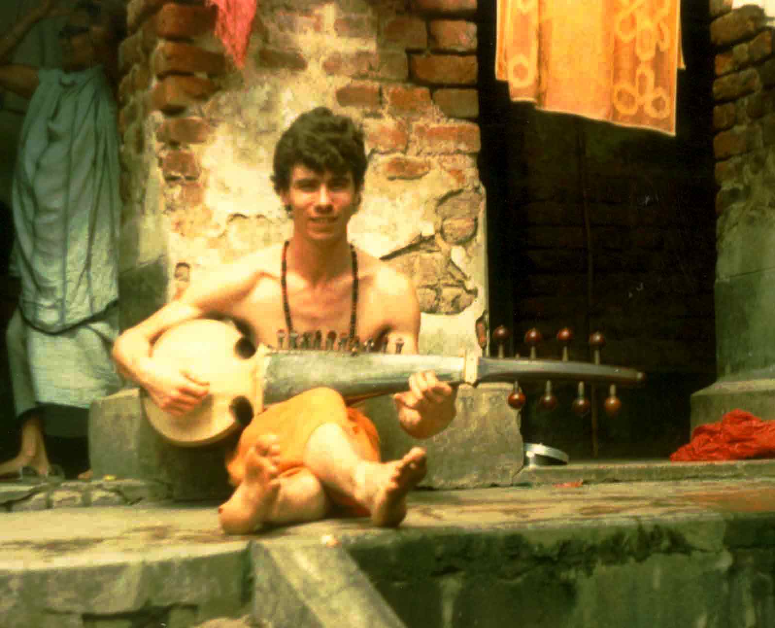 My first sarod, 1985