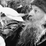 Osho in garden