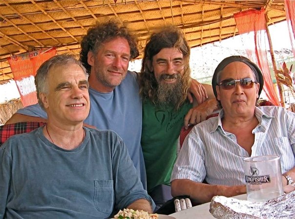 With Gopal, Karunesh and Bindu