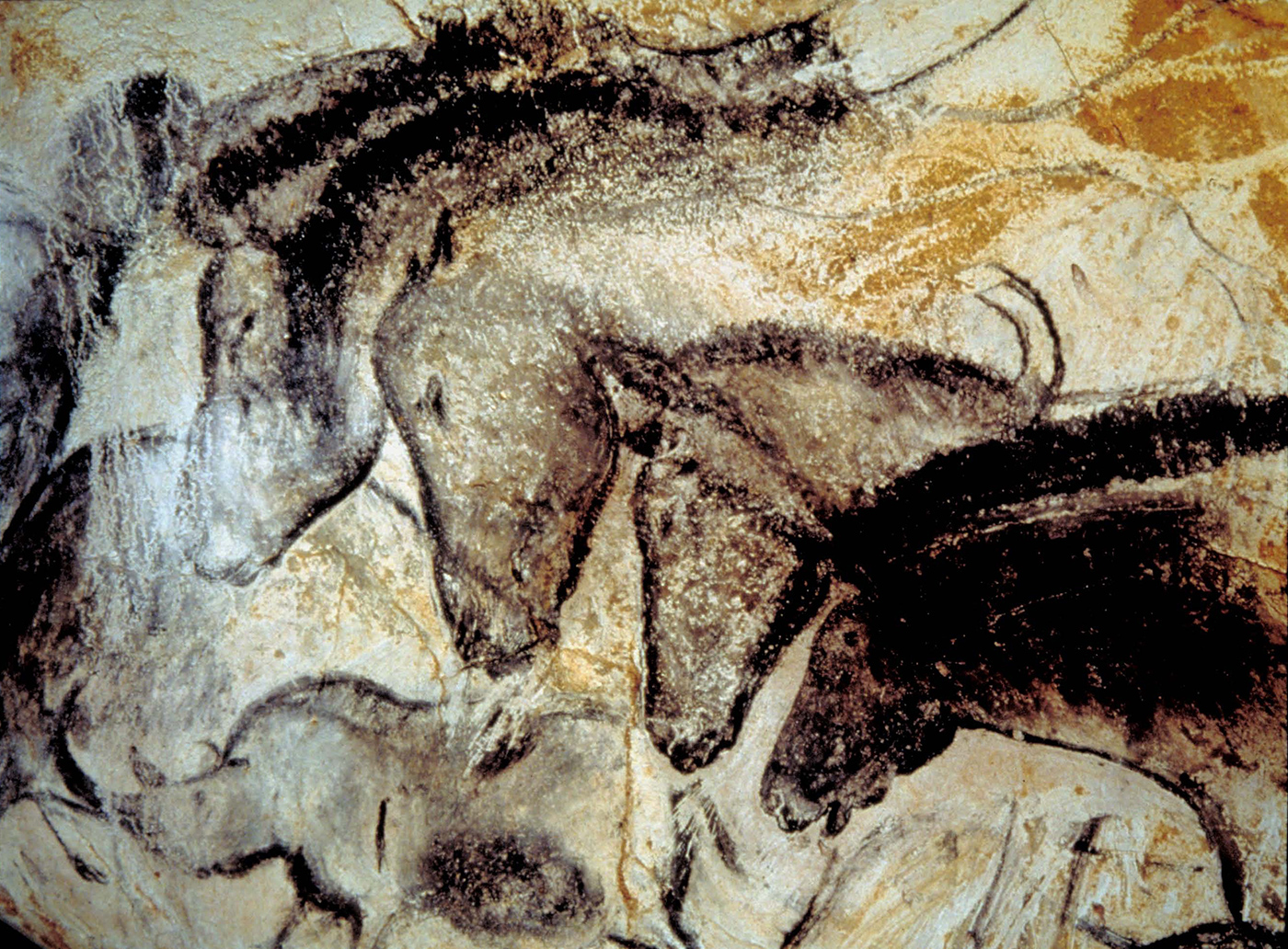Horses from the Hillaire Chamber, Chauvet Cave