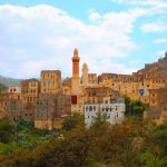 Twin minarets in Jibla