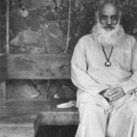 Dadaji sitting on bench