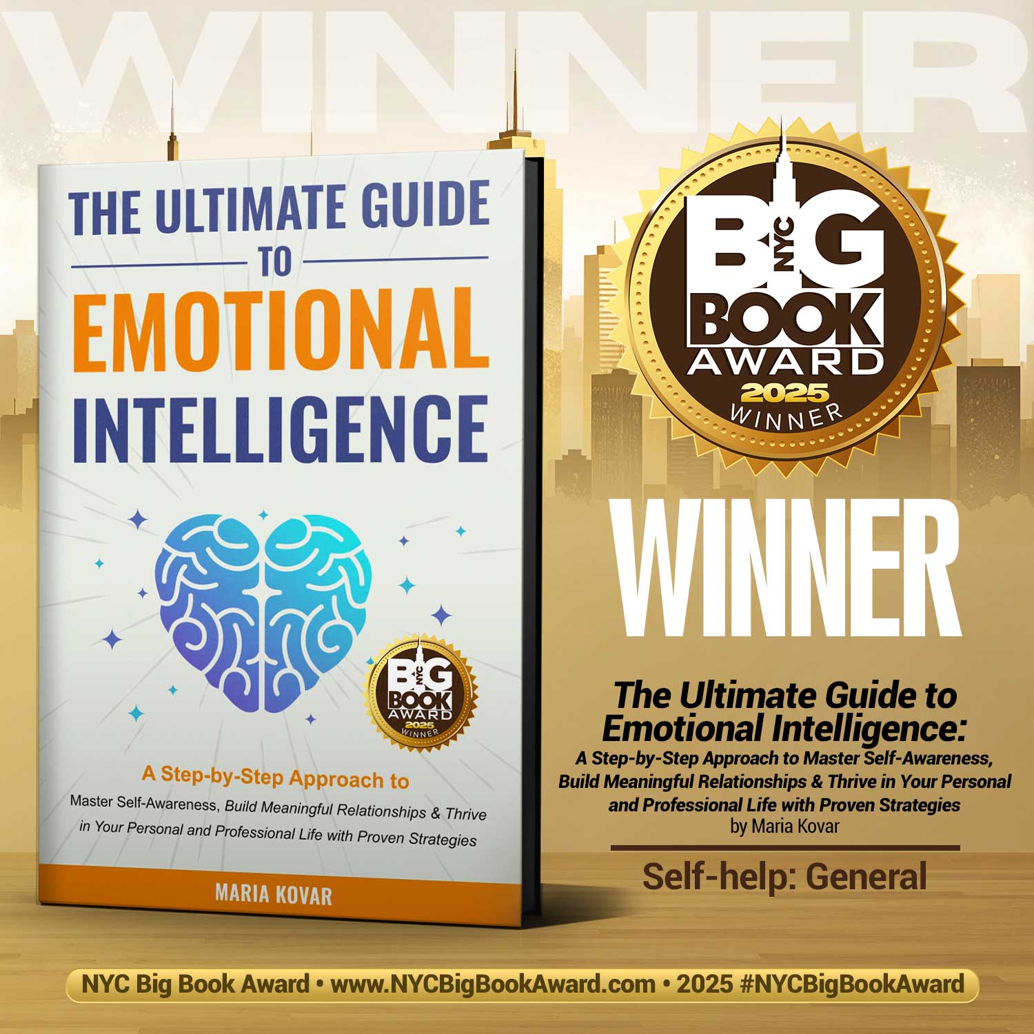 2025 NYC Big Book Award WINNER