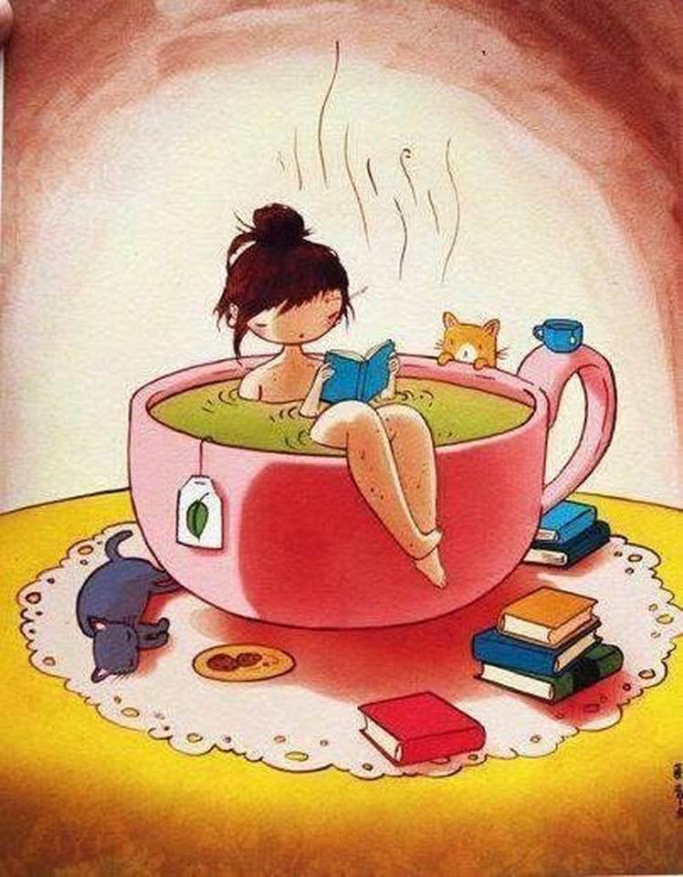 Girl in cup