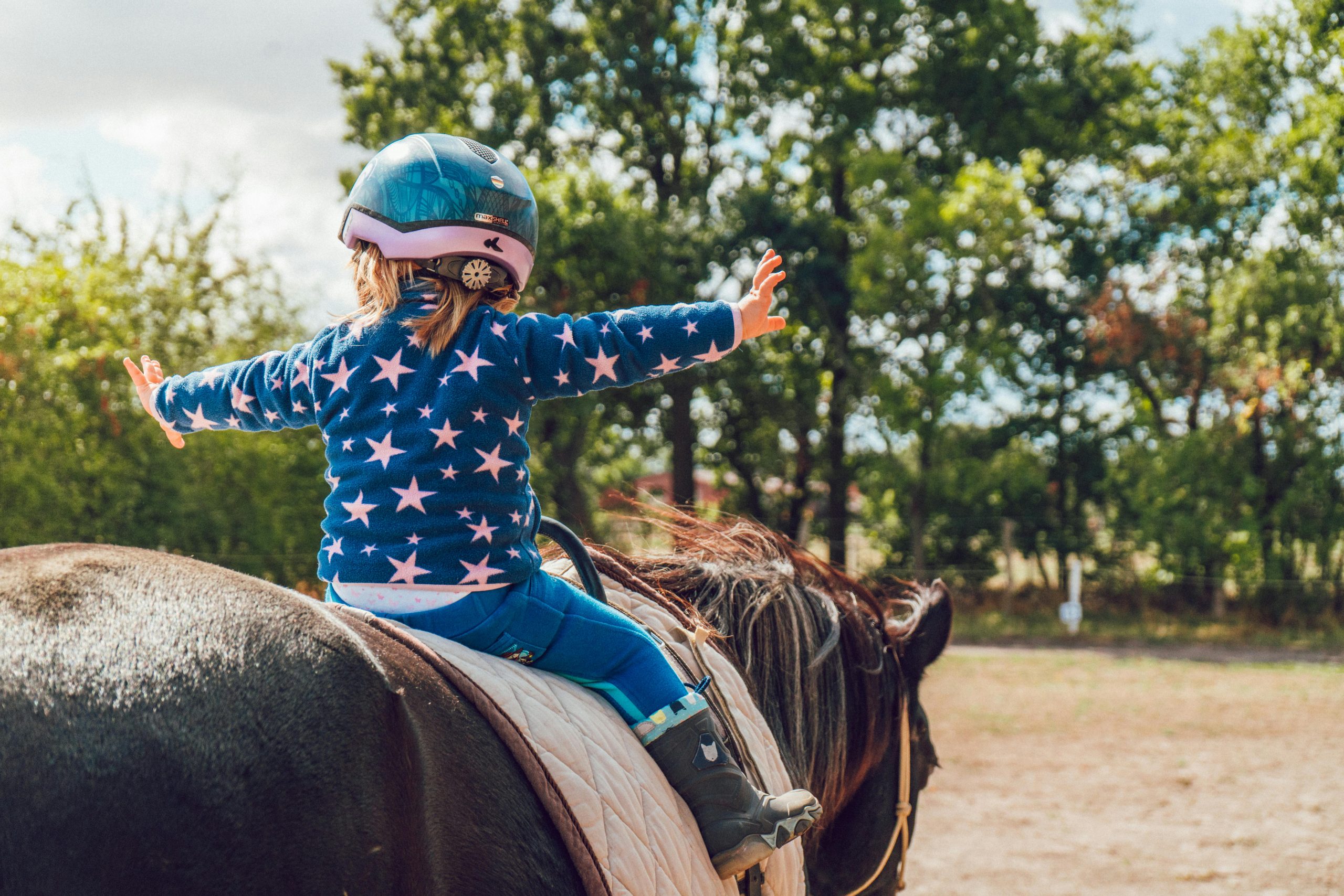 Child on horse