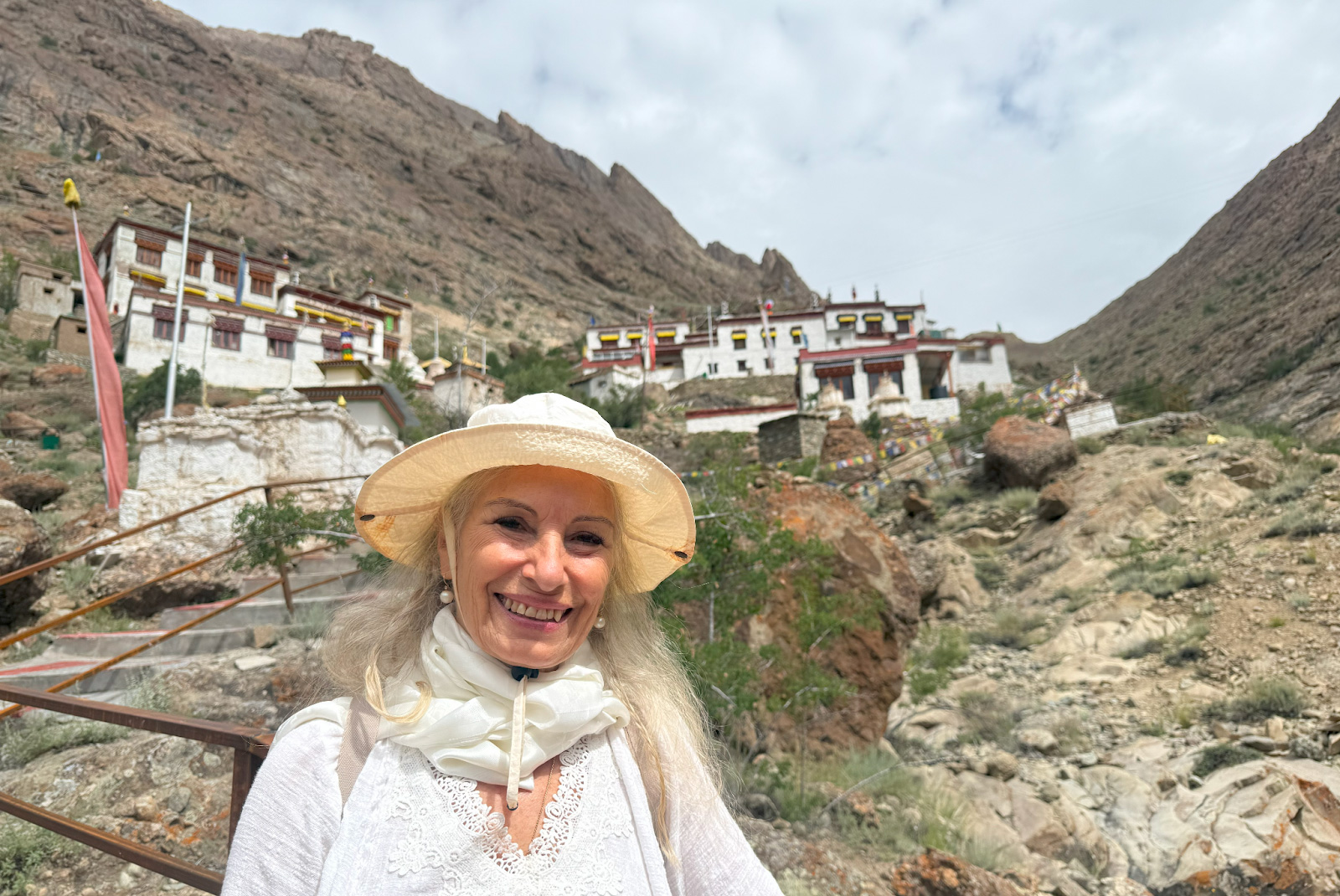 The trek to the ancient hermitage