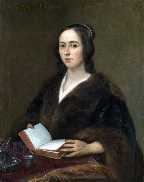 Anna van Schurman, “The Star of Utrecht” (by Jan Lievens)