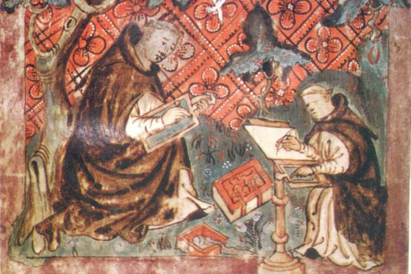 The Ruusbroec miniature in the handwriting