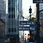 Street signs in New York