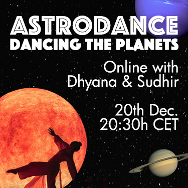 Dancing the Planets 20 December with Dhyana & Sudhir