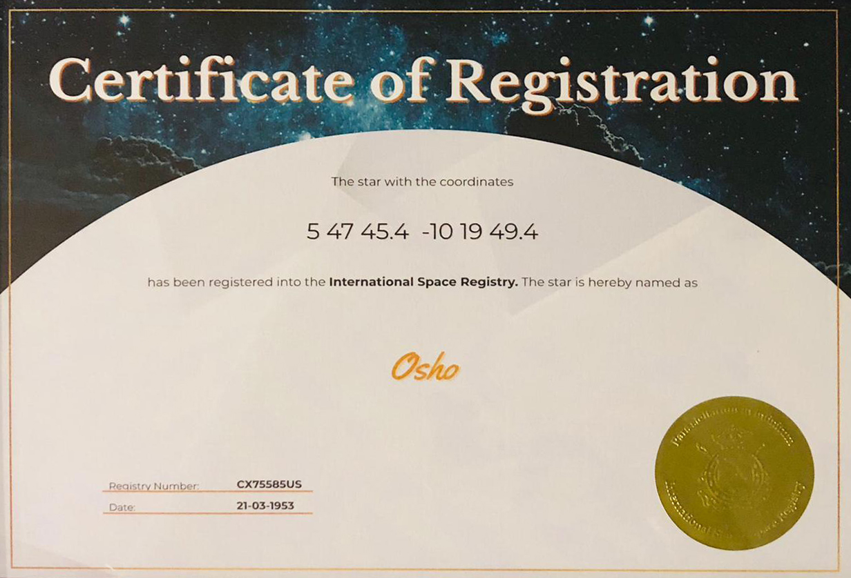 Certificate of Registration