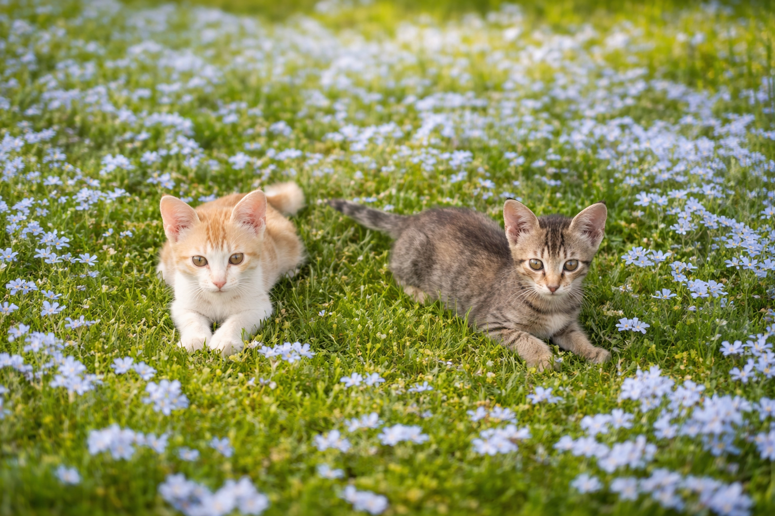 Two cats by Marga