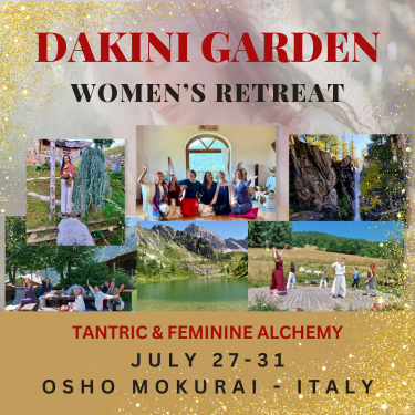 Dakini Garden Women's Retreat 27-31 July Mokurai