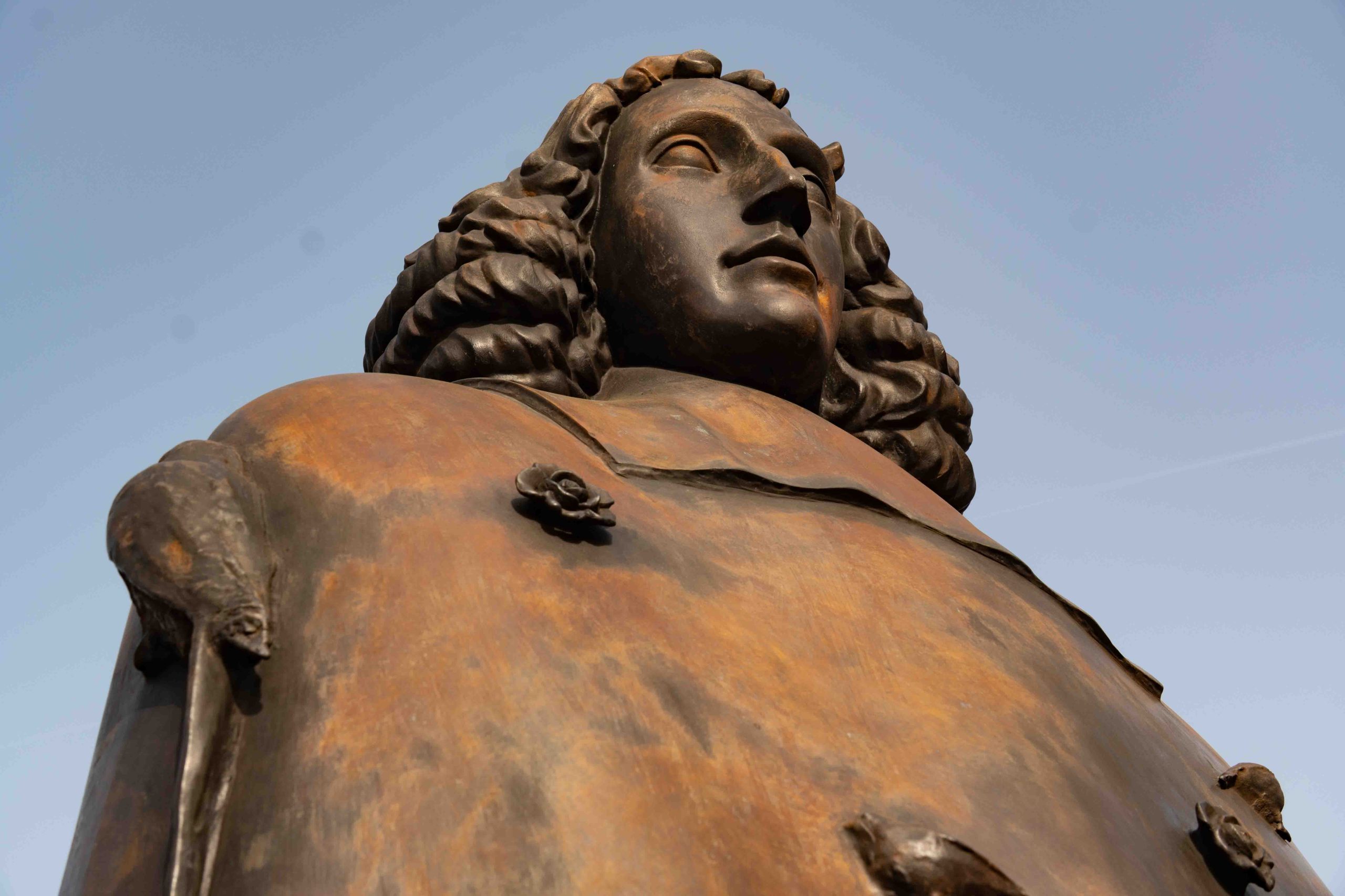 Spinoza statue in Amsterdam