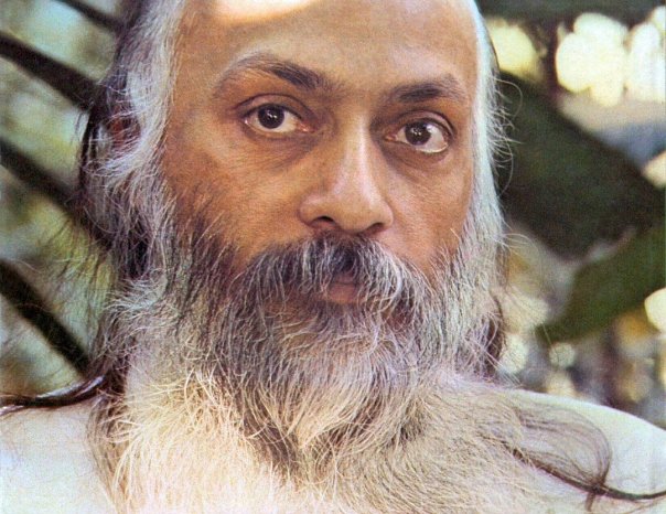 Osho in the garden