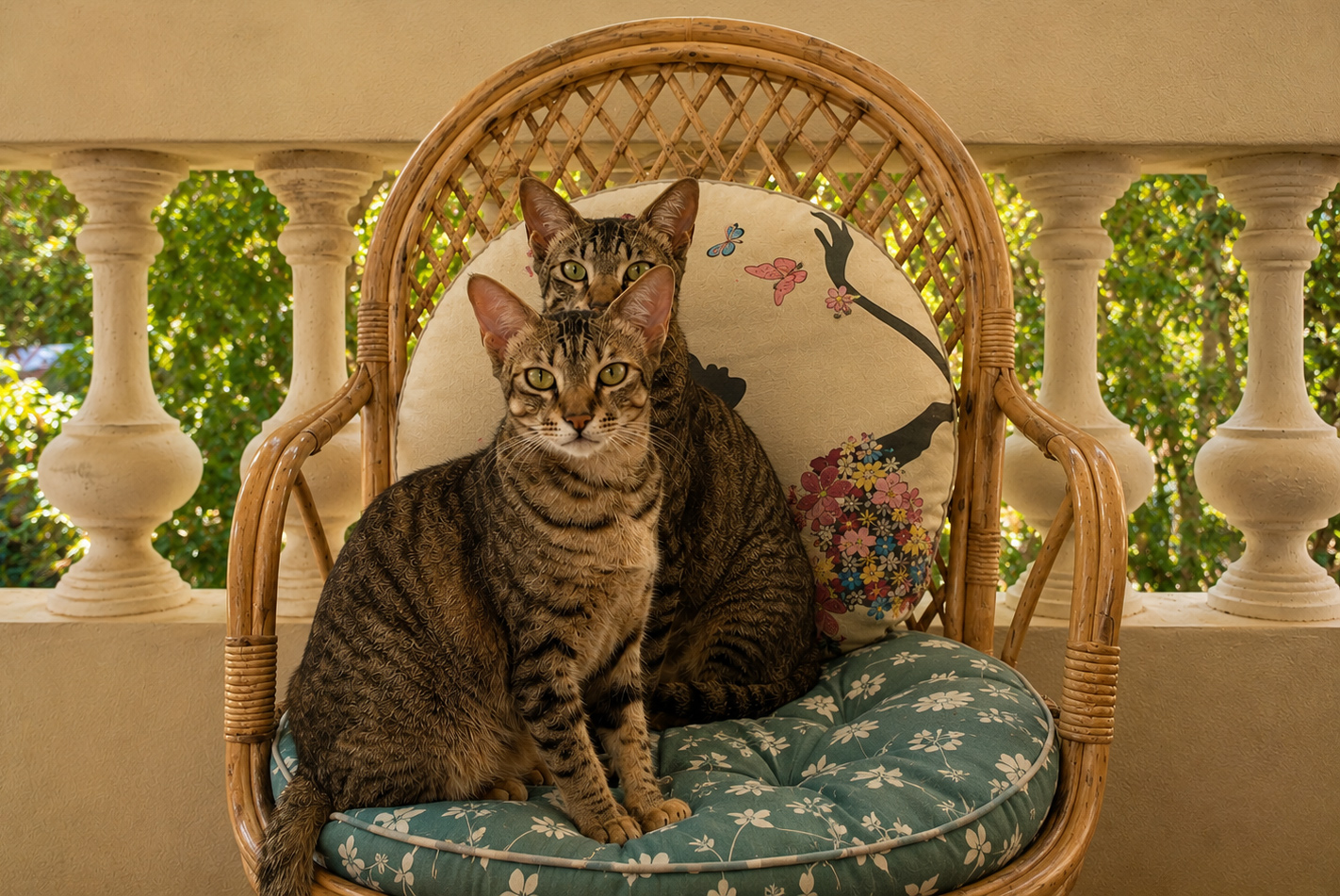 Two cats