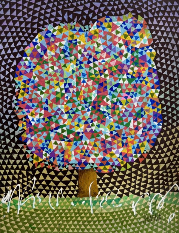 24 x 32 cm, paper, mixed media