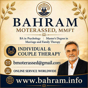 Bahram Moterassed - Individual and Couple Therapy