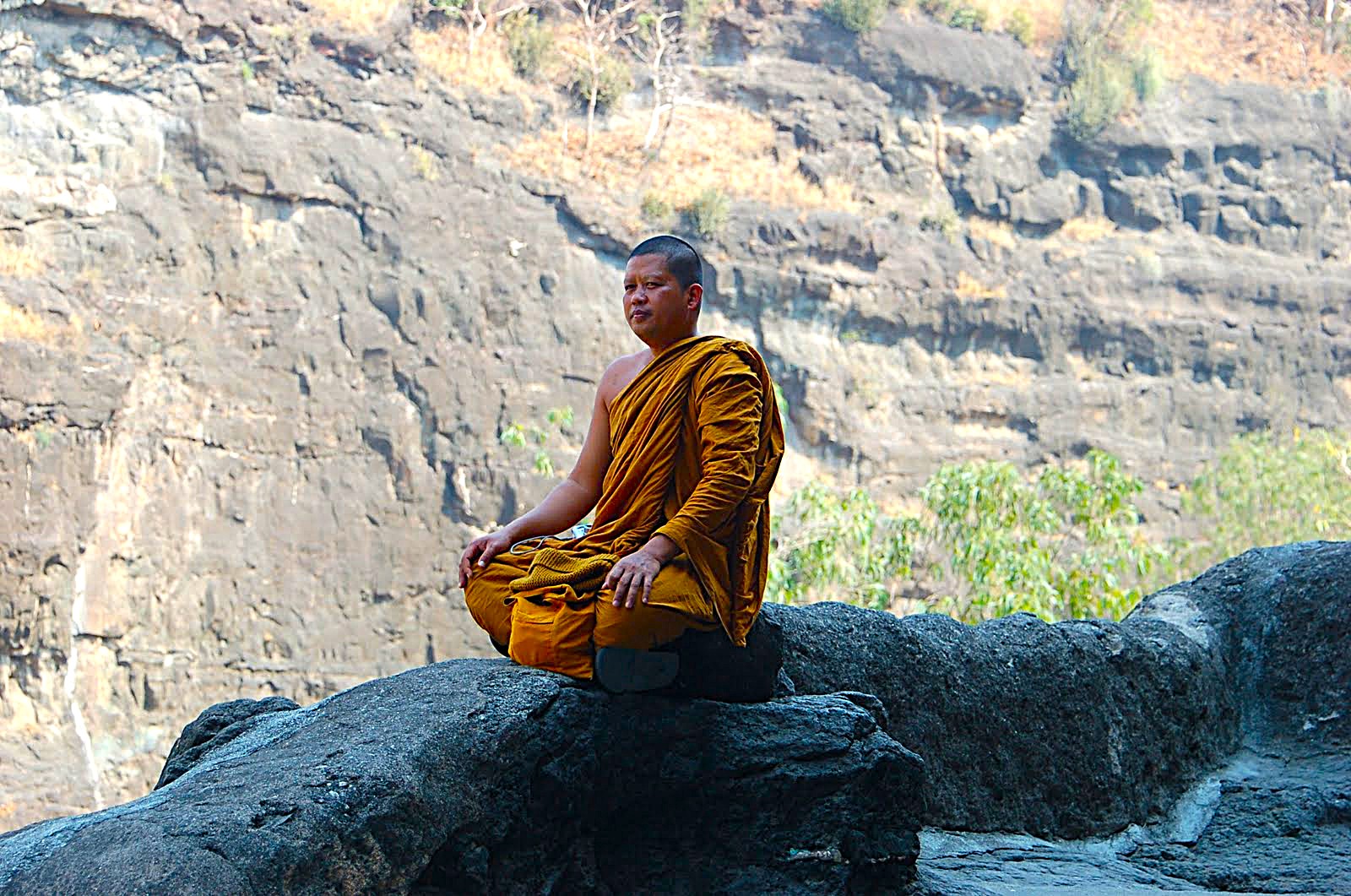 Monk in Ajanta