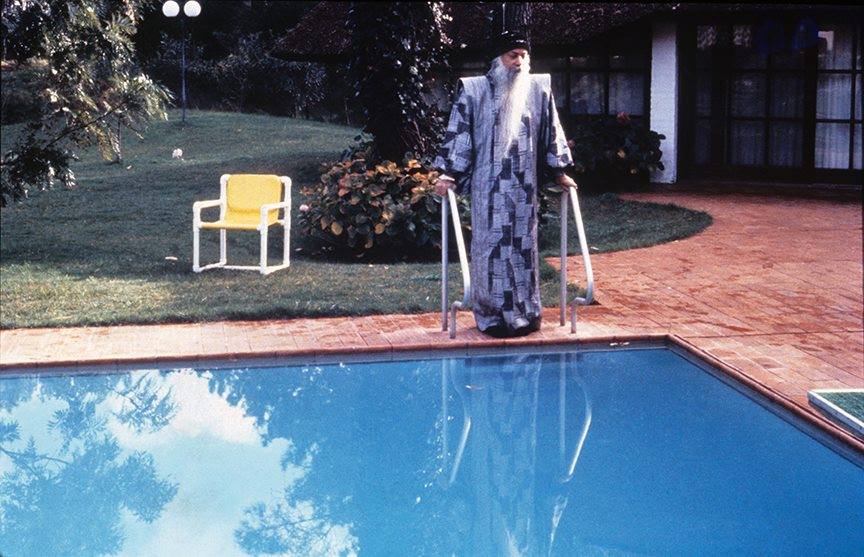 Osho at the pool - Uruguay