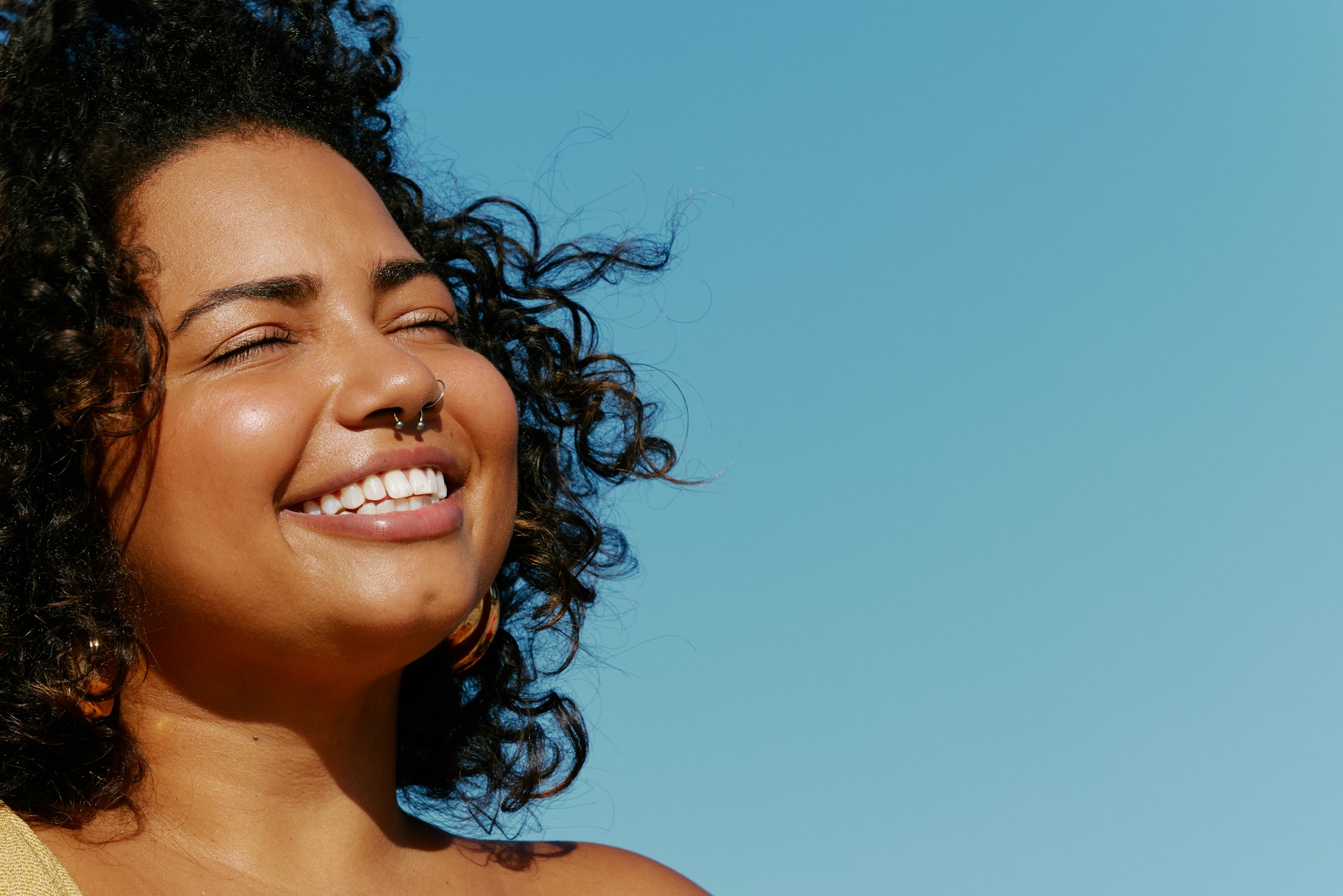 Happy person
