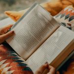 Reading a book
