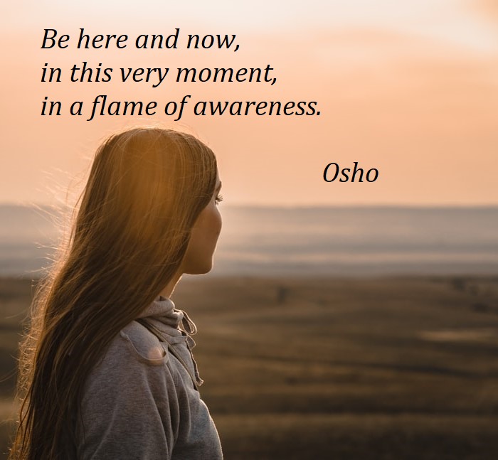 A quote by Osho