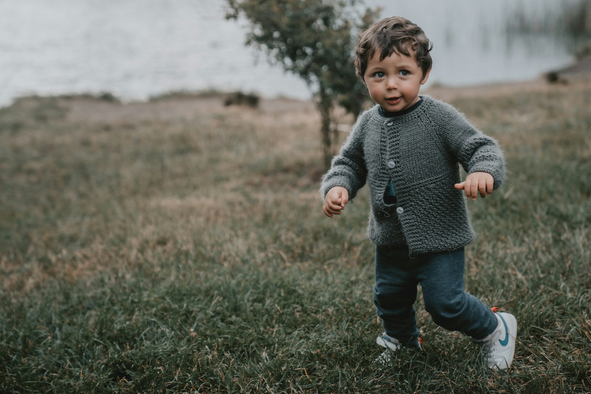 Boy running