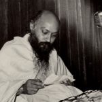 Osho reading a question