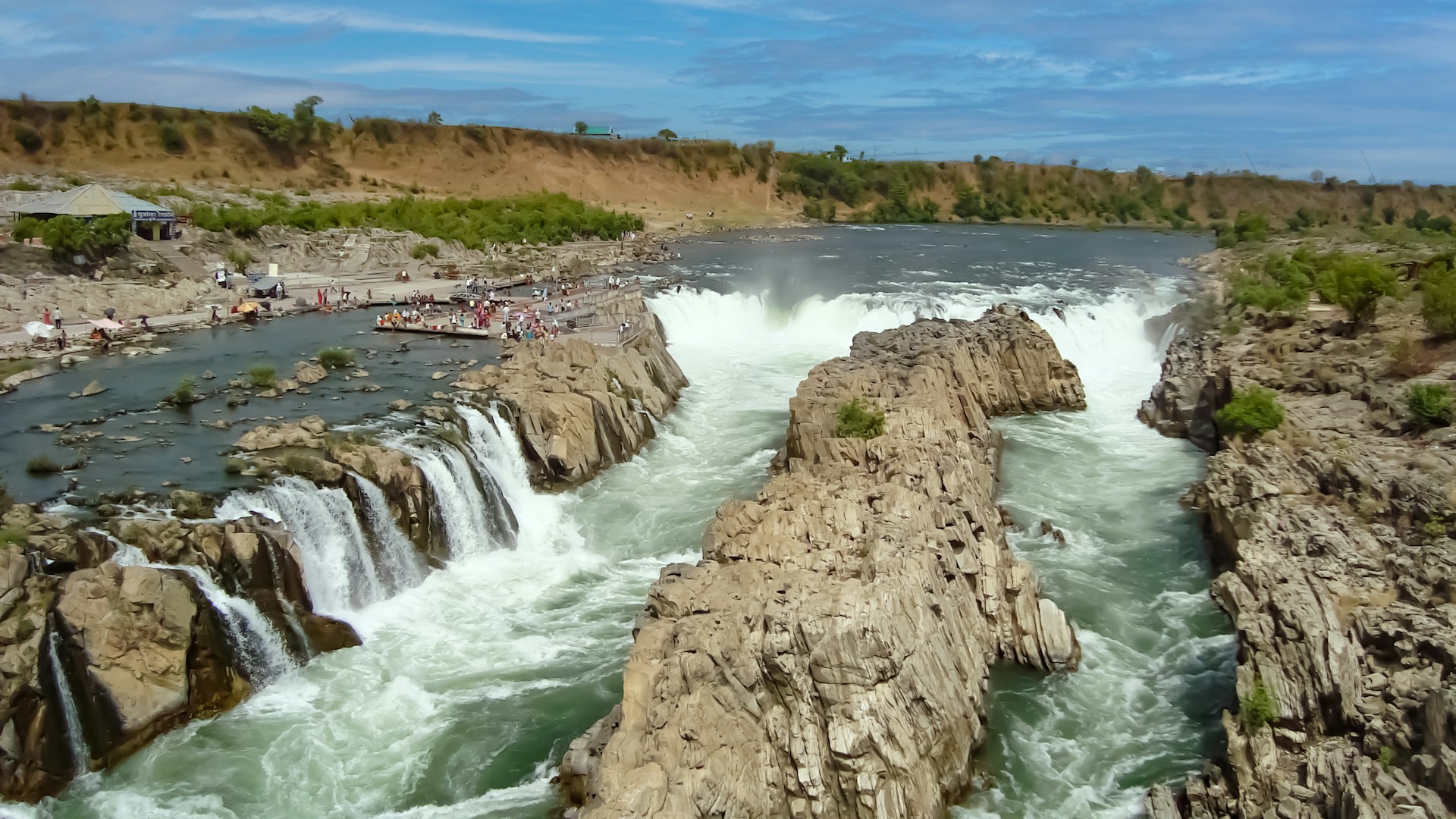 Waterfall Narmada River