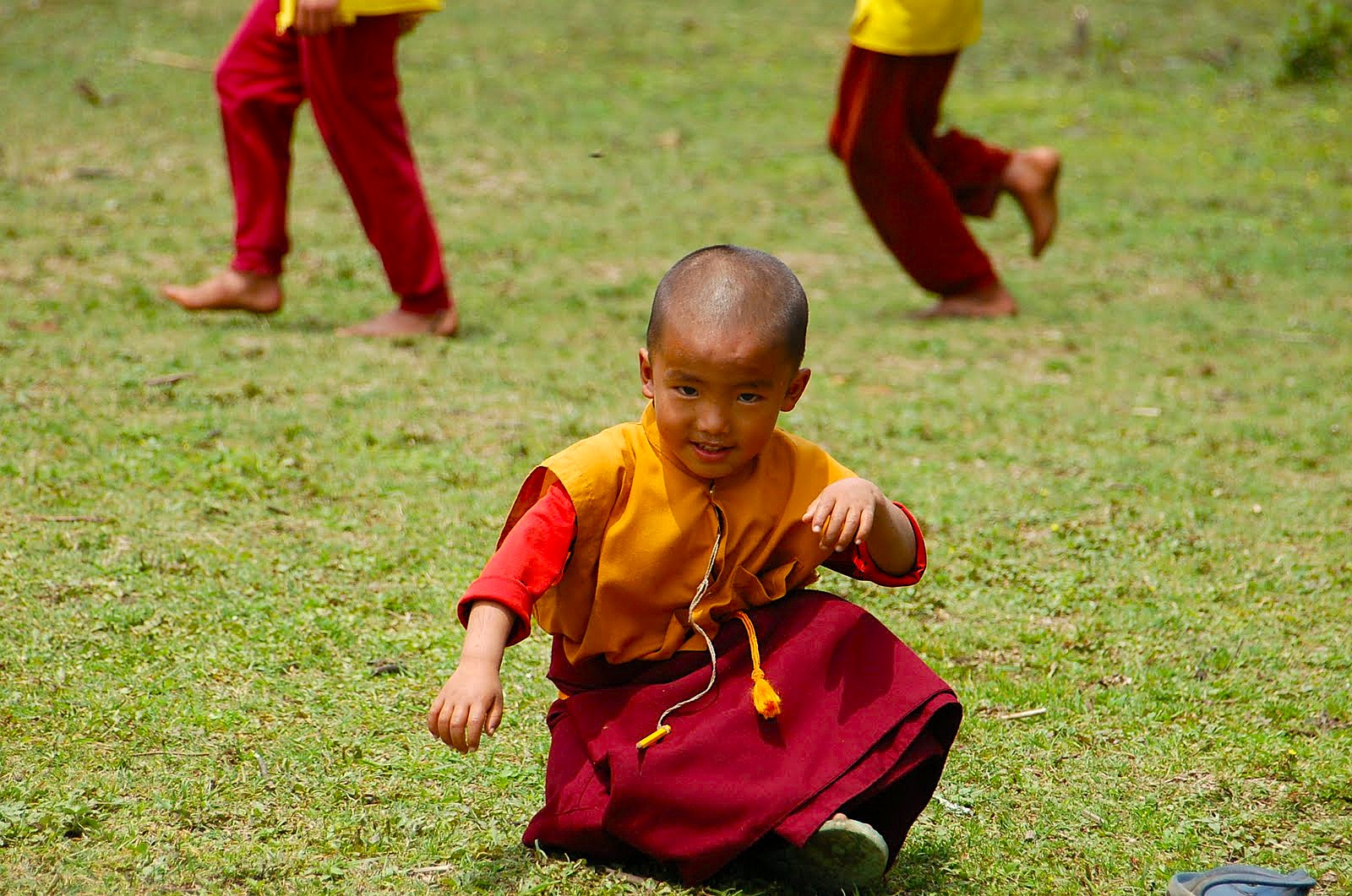 Young monk