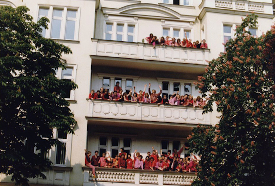 Dörfchen Commune residents in 1982/3 (before I was there)