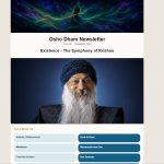 Osho Dham Newsletter