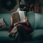 Reading a book