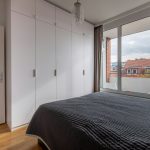 Wardrobe in bedroom