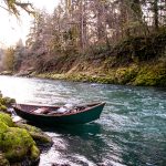 River with boat